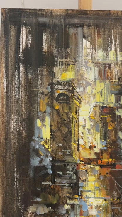 Enerjinin Döngüsü Yağlı Boya Tablosu