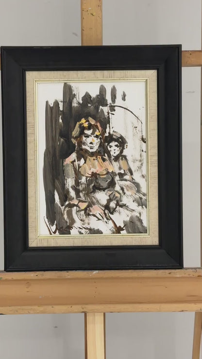 Zamanın Kadınları Yağlı Boya Tablosu