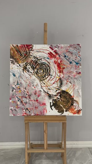 Sonsuz Devinim Yağlı Boya Tablosu