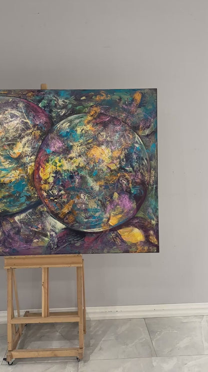 Dance of Light Oil Painting