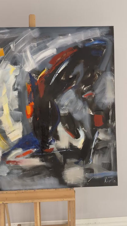 Gerilimin Rengi Yağlı Boya Tablosu