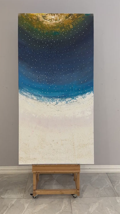 Düşlerin Harmanı Yağlı Boya Tablosu