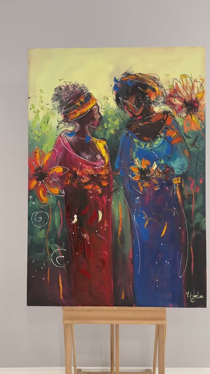 Zamanın Ötesinde Yağlı Boya Tablosu