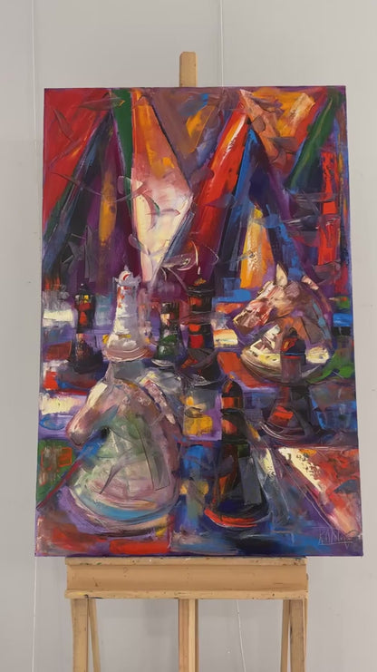 Stratejinin Renkleri Yağlı Boya Tablosu