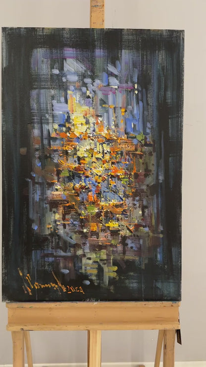 Ufkun Ötesinde Yağlı Boya Tablosu