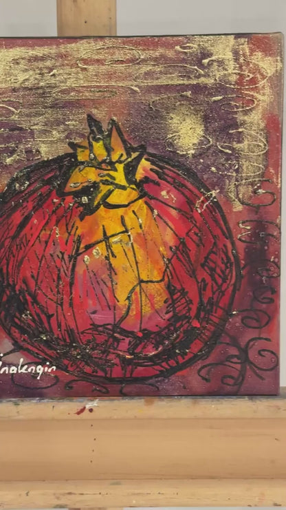 Narın Kalbi Yağlı Boya Tablosu