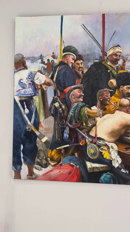 Zaporojya Kazakları Yağlı Boya Tablosu