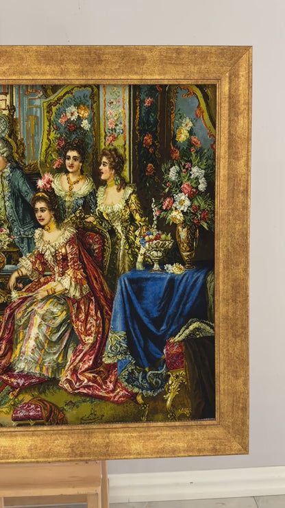 Saray Geceleri El Dokuma Tablosu