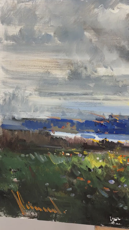 Baharın Nefesi Yağlı Boya Tablosu