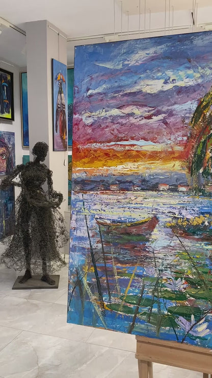 Hayal Koyu Yağlı Boya Tablosu