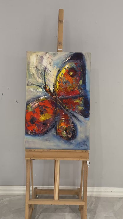 Kırılgan Güzellikler Yağlı Boya Tablosu