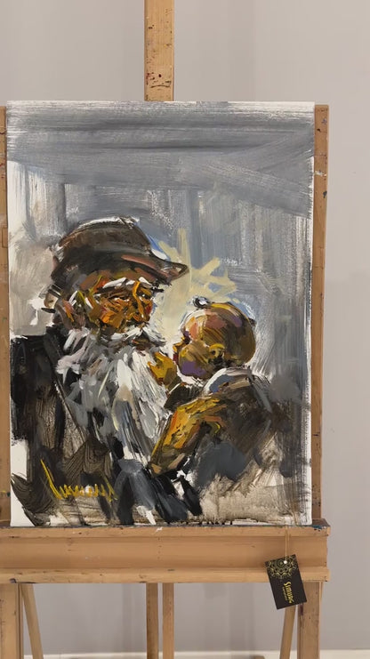 Gençlikle Gelen Hatıralar Yağlı Boya Tablosu