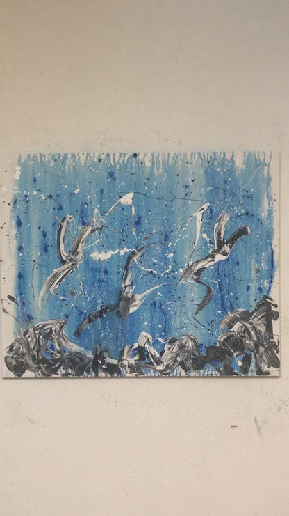 Kanatlar Yağlı Boya Tablosu