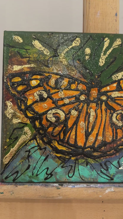 Zarif Misafir Yağlı Boya Tablosu