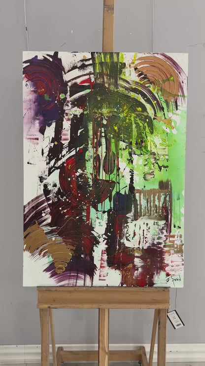 Behind the Colors Oil Painting