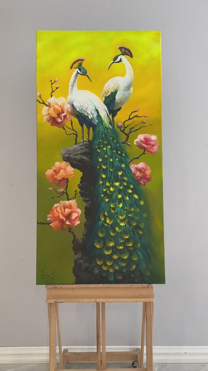 Zarif Kanatlar Yağlı Boya Tablosu