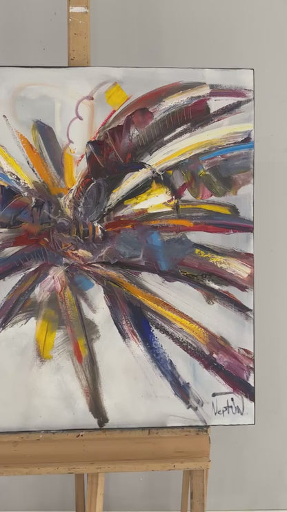 Dispersion of Light Oil Painting