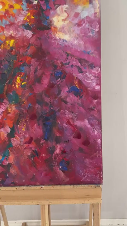 Sema’nın İçinde Yağlı Boya Tablosu