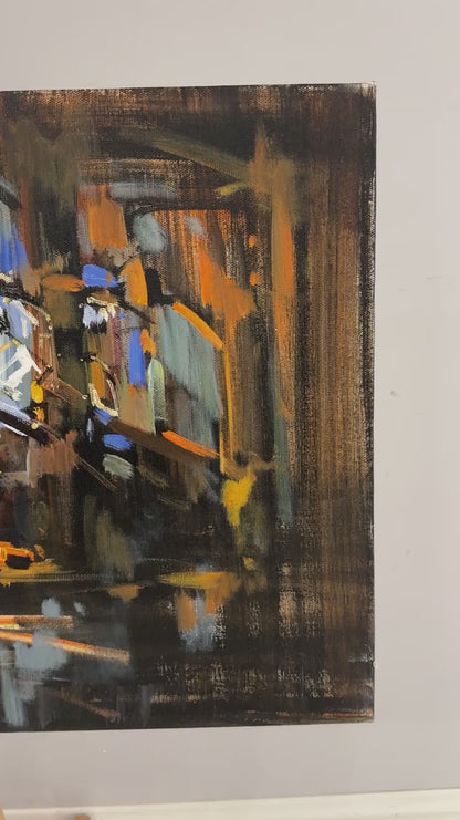 Ruhsal Harmoni Yağlı Boya Tablosu