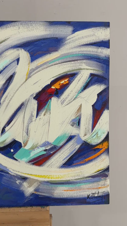 Soyut Düşler Yağlı Boya Tablosu