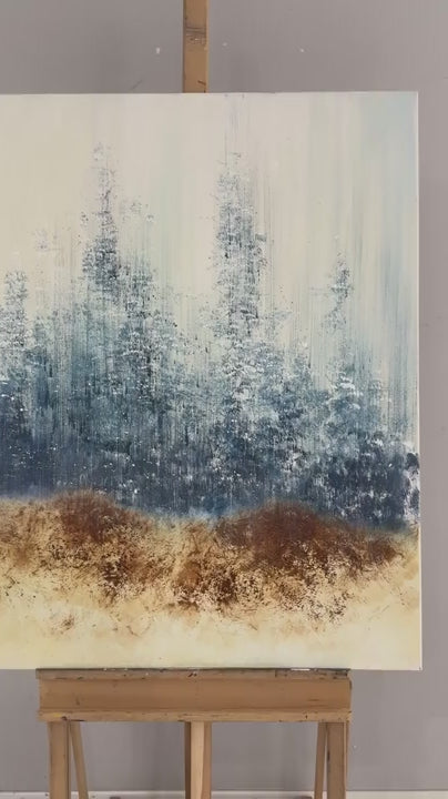 Boşlukta Titreşen Yağlı Boya Tablosu