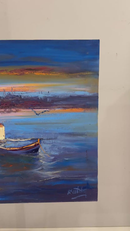 The Maiden’s Tower’s Modern Dream Oil Painting