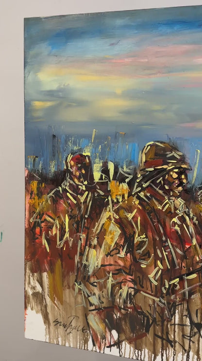 Kurtuluş Savaşı Yağlı Boya Tablosu