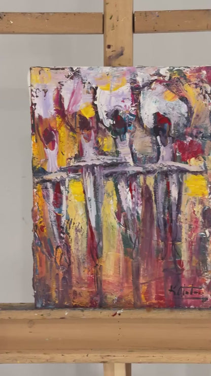 Zarafetin Direnci Yağlı Boya Tablosu