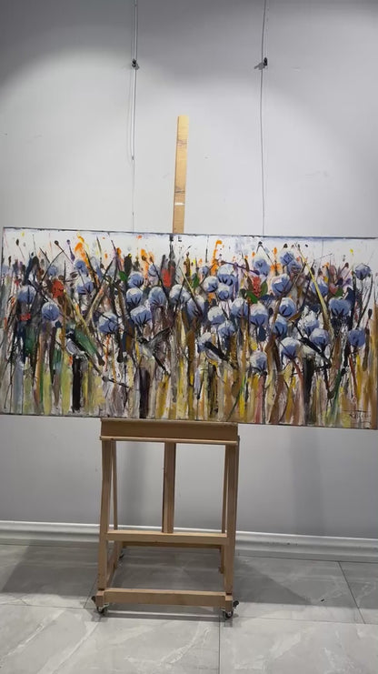 Fırçanın Baharı Yağlı Boya Tablosu