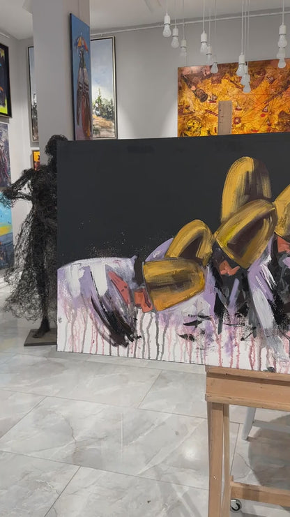 Semazenlerin Huzurda Yağlı Boya Tablosu