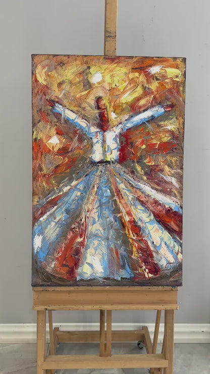 Dönüşte Saklı Sırlar Yağlı Boya Tablosu