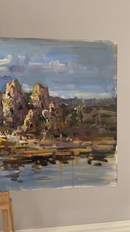 Kapadokya Yağlı Boya Tablosu