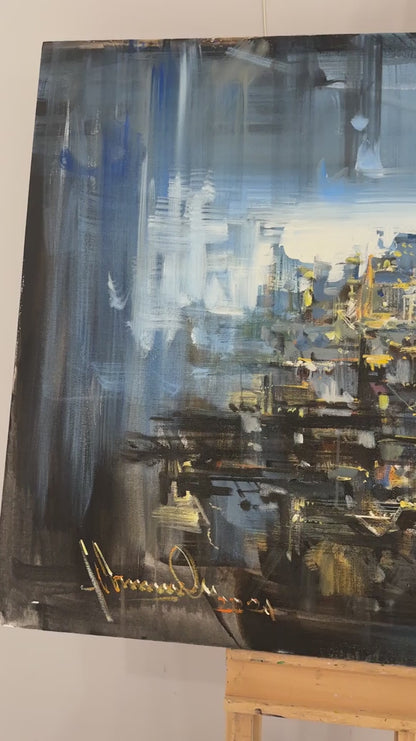 Düşlerin Ritmi Yağlı Boya Tablosu