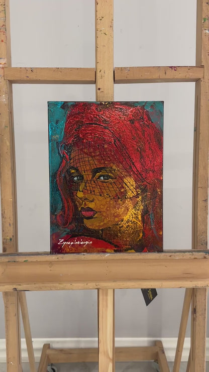 Saklı Güzellik Yağlı Boya Tablosu