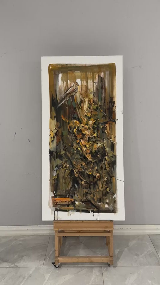 Geçmişin Hafızası Yağlı Boya Tablosu