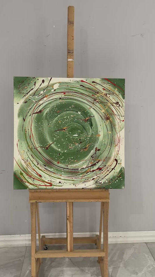 Kanat Çemberi Yağlı Boya Tablosu