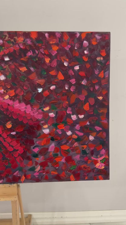 Kalpten Göğe Semazen Yağlı Boya Tablosu