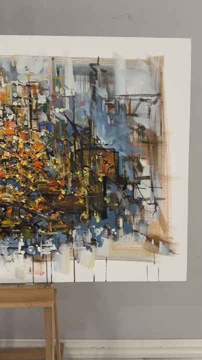 İçimdeki Işık Yağlı Boya Tablosu