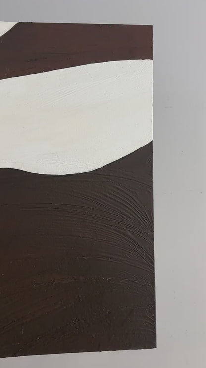 Geometrik Arayış Yağlı Boya Tablosu