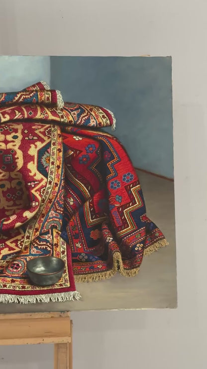 Kilimin Hatırası Yağlı Boya Tablosu