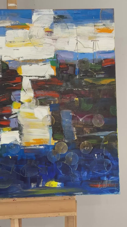 Hatıra Bulutu Yağlı Boya Tablosu