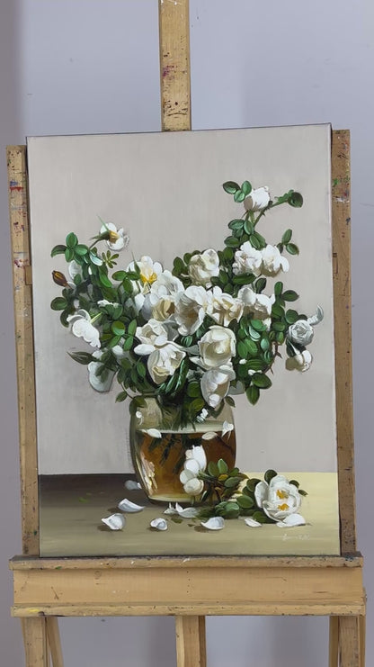 Manolyaların Zamanı Yağlı Boya Tablosu