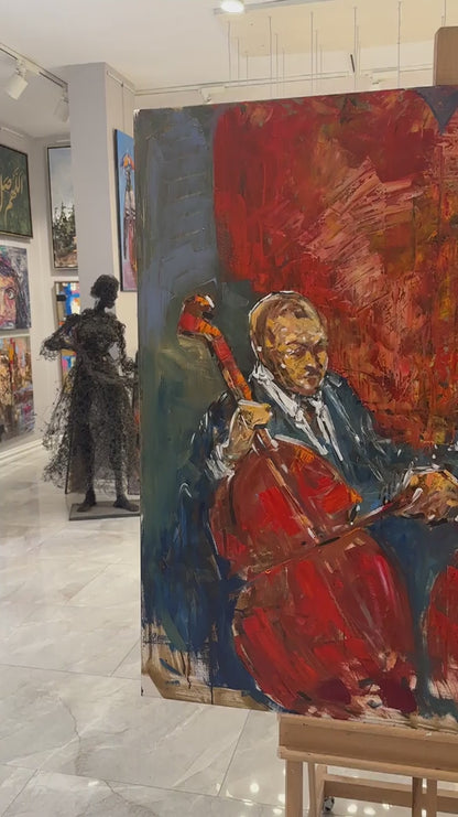 Kalbimizin Sesi Yağlı Boya Tablosu