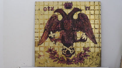 Çift Başlı Kartal Yağlı Boya Tablosu