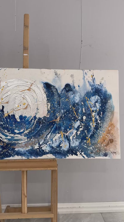 Sonsuzluğa Uçuş Yağlı Boya Tablosu