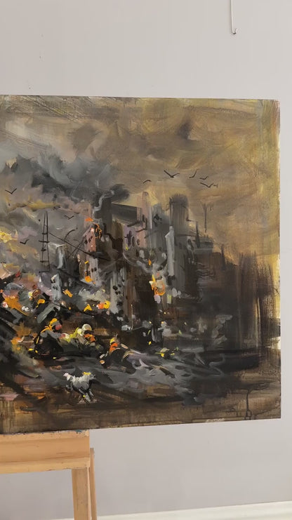 Soykırım Yağlı Boya Tablosu