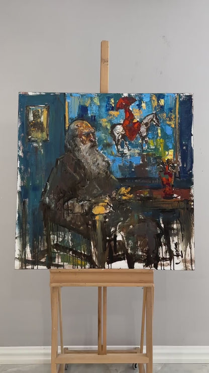 İçsel Portreler Yağlı Boya Tablosu