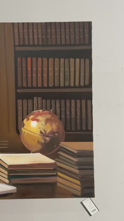 Mustafa Kemal’in Odasında Yağlı Boya Tablosu