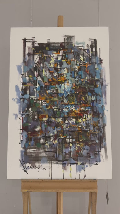 Sessiz Adımlar Yağlı Boya Tablosu