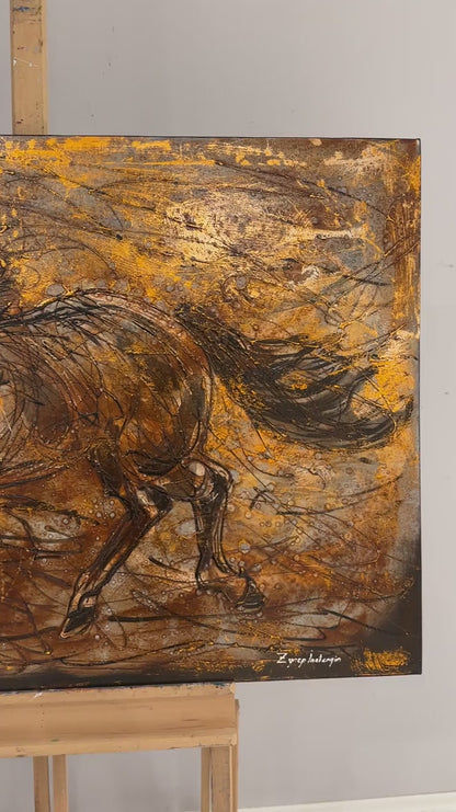 Yayla Rüzgarı Yağlı Boya Tablosu